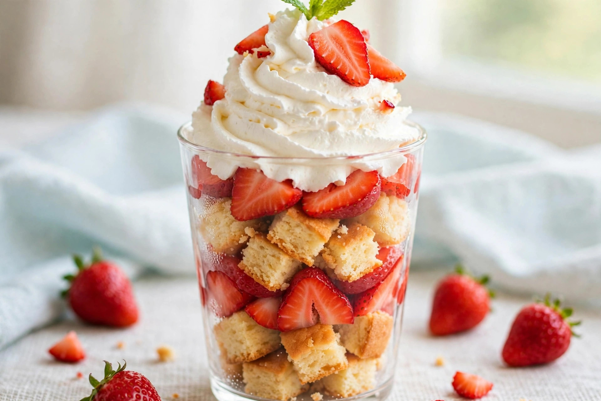 Free Strawberry Shortcake at Jason's Deli